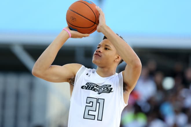 Kevin Knox scored 38 points and grabbed 17 rebounds in Tampa Catholic's win over Cary High.