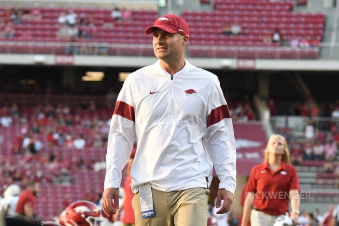 Barry Lunney Jr. was an assistant at Arkansas, his alma mater, for seven years.