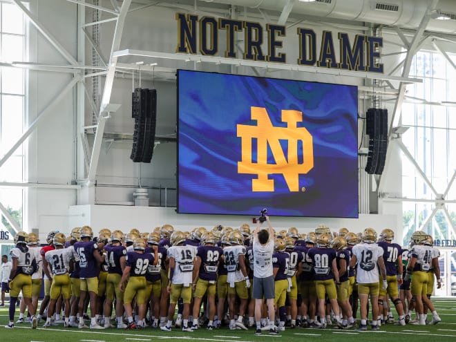 Notre Dame's first game of the season at Ohio State will be a top five matchup: No. 5 Irish vs. No. 2 Buckeyes.