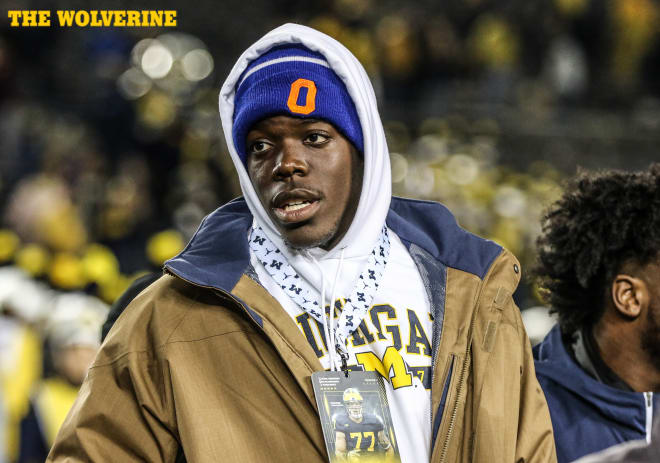 Five-star defensive end Zach Harrison is arguably Michigan's top overall target remaining.