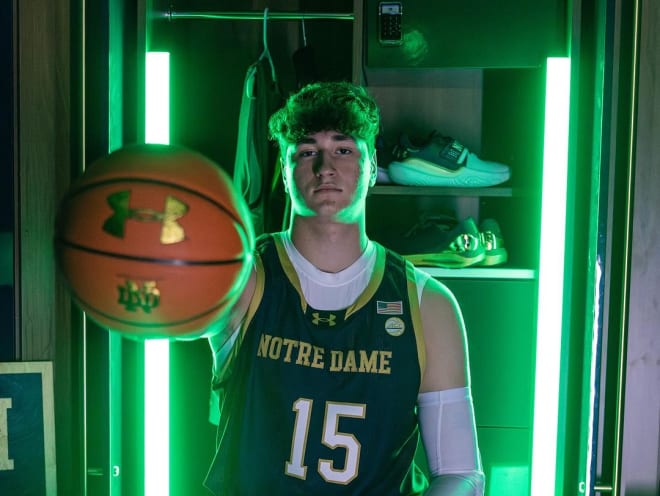 Three-star center Tommy Ahneman committed to Notre Dame on Monday.