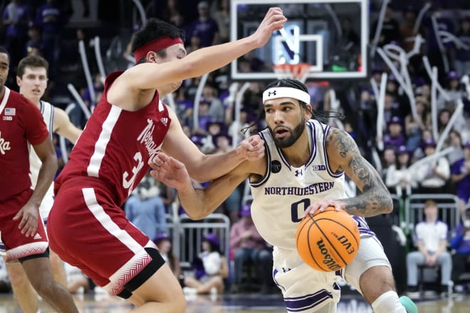 Boo Buie led Northwestern with 22 points in Wednesday night's win over Nebraska at Welsh-Ryan Arena.