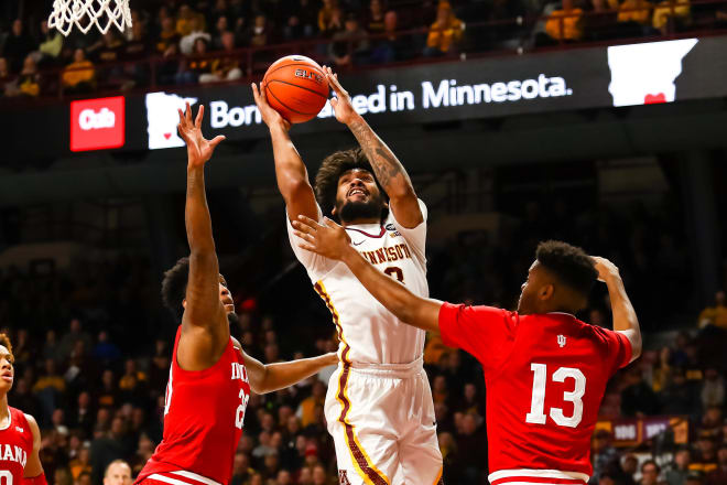 Jordan Murphy averages a double-double with his 15.0 points and 11.9 rebounds per game.