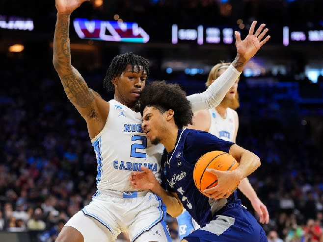 UNC's guards applied so much pressure to St. Peter's, the Peacock couldn't run fluid offense.
