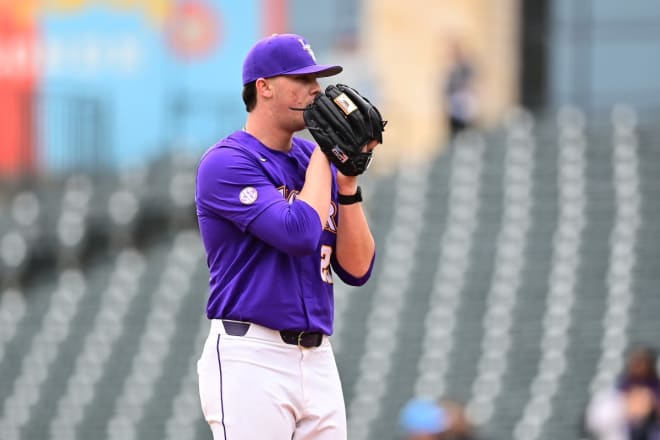 LSU starting pitcher Paul Skenes struck out 11 in the Tigers' 7-3 victory over Kansas State Friday afternoon in the Round Rock (Texas) Classic.