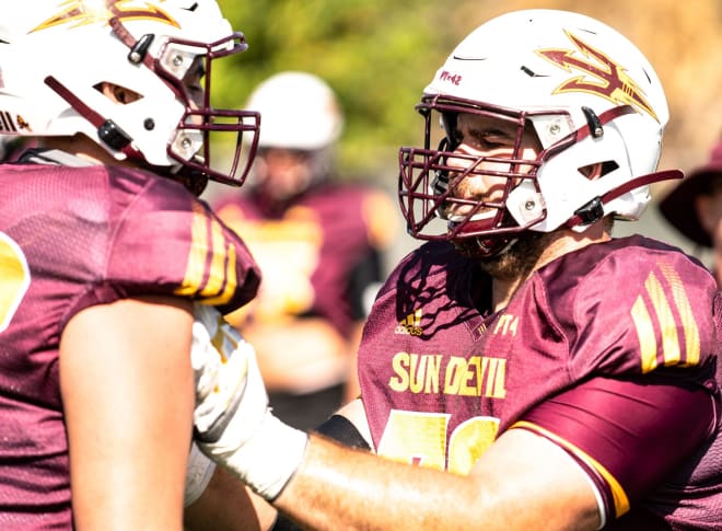 Cavanaugh on Henry Hattis: ".I’m excited about Hank and what he brings to the table." (Sun Devil Athletics Photo)