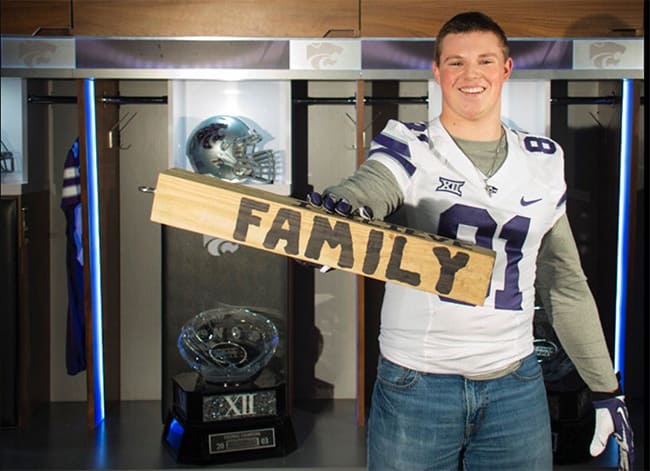Hubert barely needed two days to accept K-State's scholarship offer for 2017.