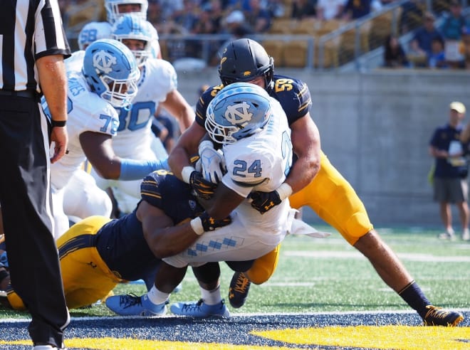 Williams scored at Cal in his first game as a Tar Heel.