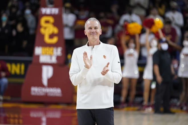 USC basketball coach Andy Enfield recently signed a contract extension through the 2027-28 season.