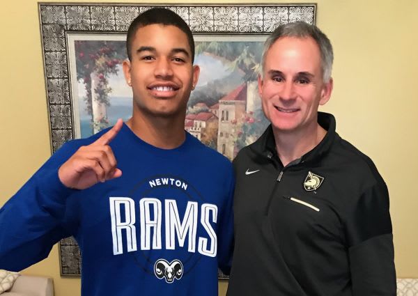 Rivals 2-star DB & Navy commit received a home-visit from Army safety coach John Loose on Saturday