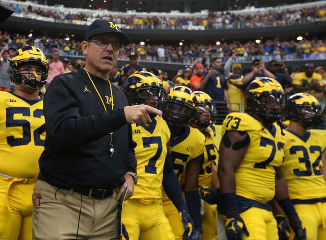 Every head football coach in the Big Ten will makeover $3.9 million in 2020. Michigan's Jim Harbaugh leads the way at $7.5 million.