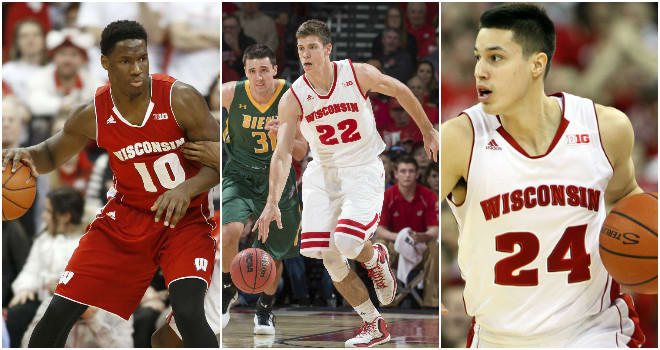 L-R: Hayes, Happ, Koenig