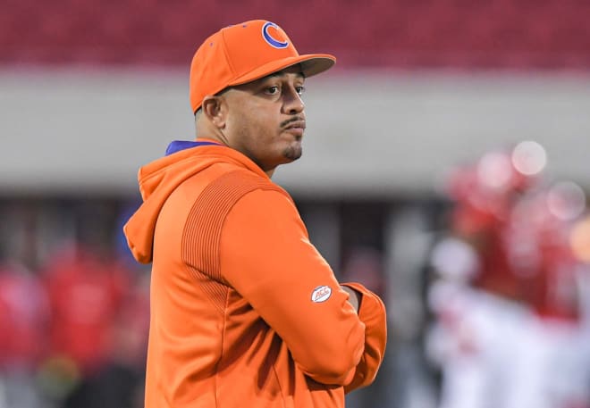 Clemson offensive coordinator Tony Elliott has been a part of the Tigers' program for 11 years. 