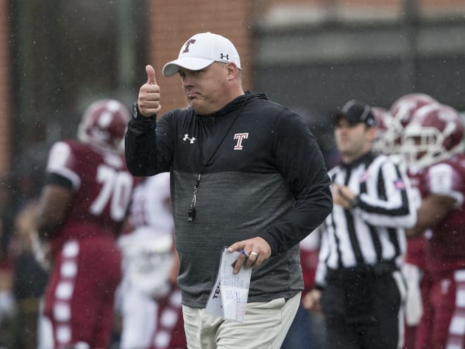 Temple head coach Geoff Collins enters his first season with the Owls after serving for two years as the defensive coordinator at Florida.