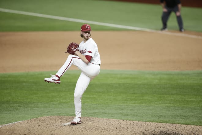 Caleb Bolden held Texas hitless for four innings out of the bullpen Sunday.