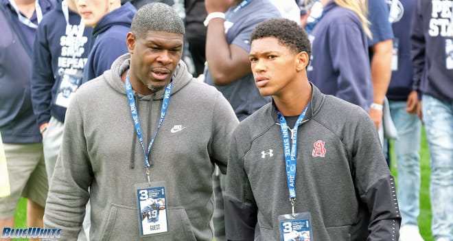 Zakee Wheatley and his father travelled to Penn State in September to see the Nittany Lions defeat Pitt.