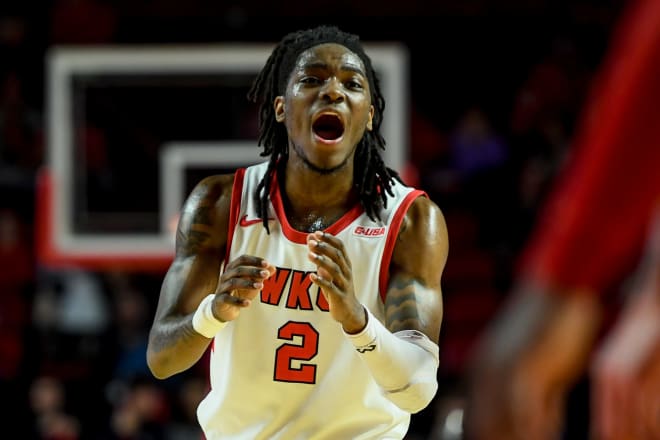 WKU junior guard Don McHenry during the Austin Peay game.