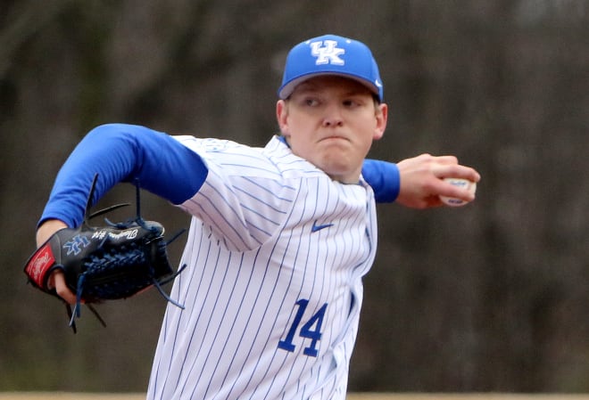 Preseason All-American Zack Thompson takes the mound for UK in Game 1. 
