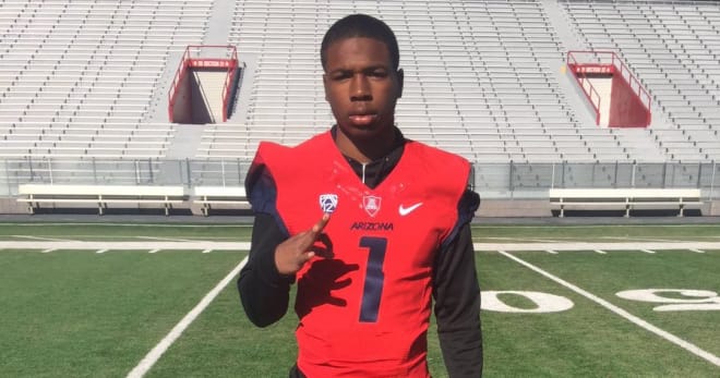 Chris Brooks was one of the many visitors to see Arizona's campus last week