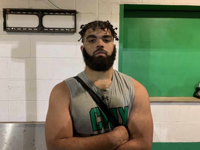 NC State Wolfpack football commit offensive lineman Rylan Vann