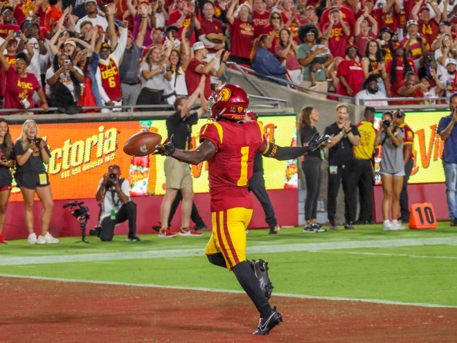 USC receiver Zachariah Branch. 