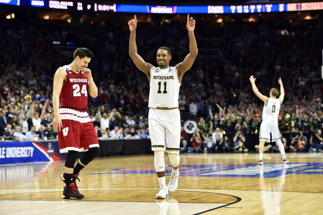 Demetrius Jackson finished with 16 points and six assists in Notre Dame’s 61-56 win.