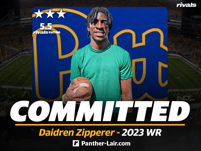 The Pitt Panthers land 2023 WR Daidren Zipperer 