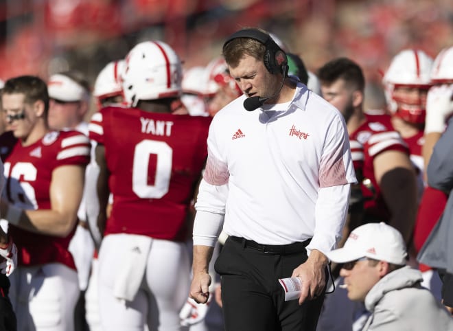 Nebraska head coach Scott Frost