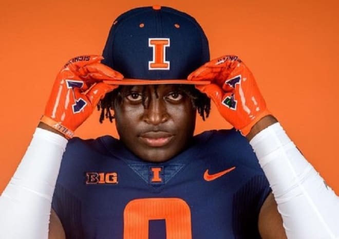 Illini Football  Brandon Henderson Signs 