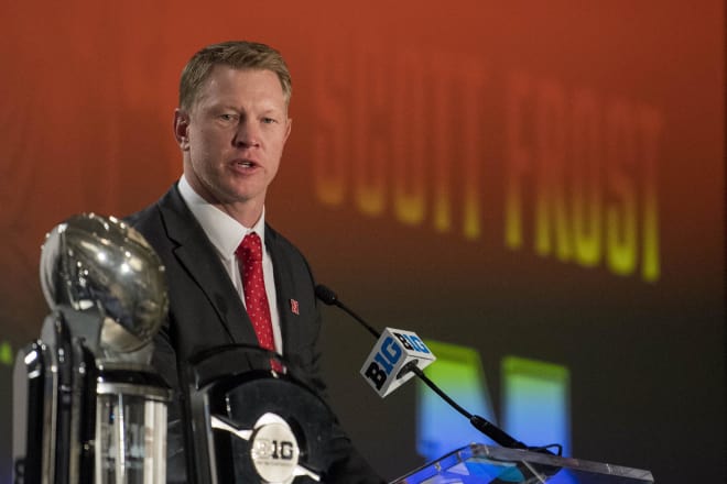 Scott Frost and the Huskers take the stage at Big Ten Media Days on Thursday. 