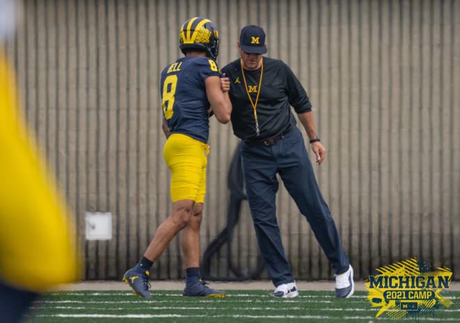 Michigan Wolverines football wide receiver Ronnie Bell has led the team in receiving each of the last two seasons.