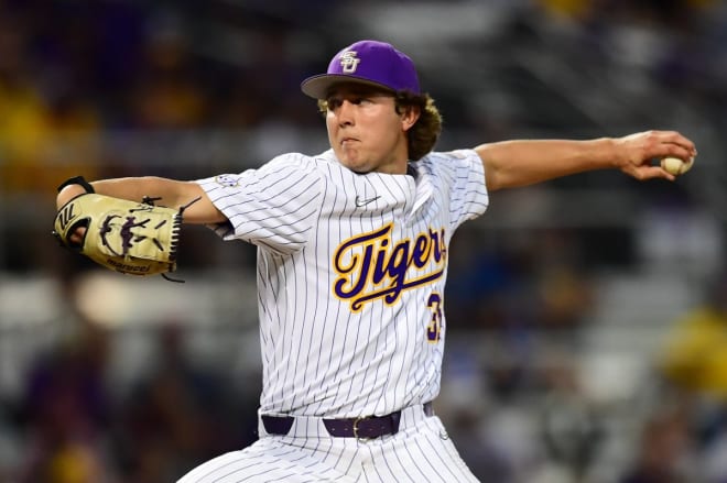 LSU freshman reliever Griffin Herring, who has a 0.75 earned run average in eight appearances, might be in the starting rotation sooner rather than later.
