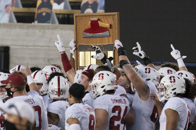 Stanford recaptured The Axe last year. 