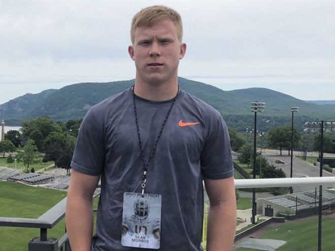 Rivals 3-star TE Sean Morris on the campus Army West Point this weekend