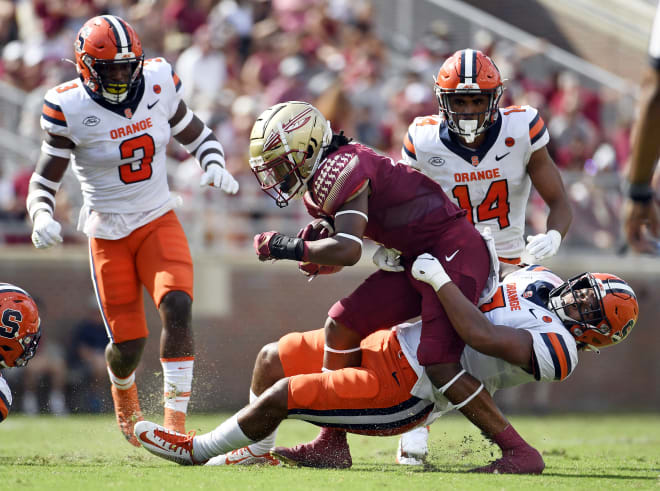 At Clemson on Saturday, Treshaun Ward became the fourth different Seminole to return punts this year. 