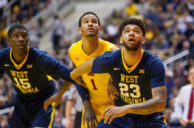 West Virginia won the battle on the glass by 19 over Iowa State.