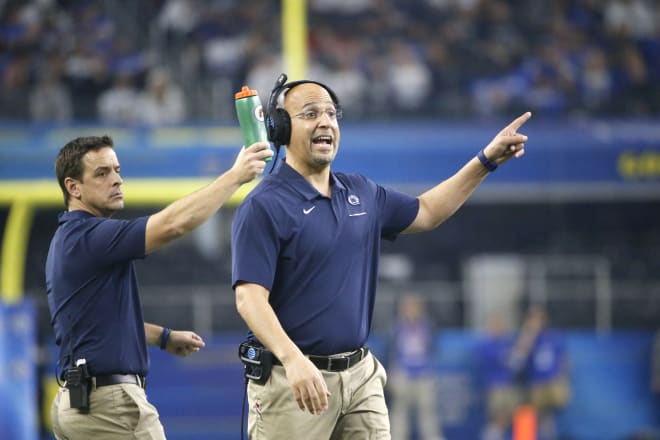 Penn State's James Franklin spoke with candor about the Big Ten's lack of effective communication this month.