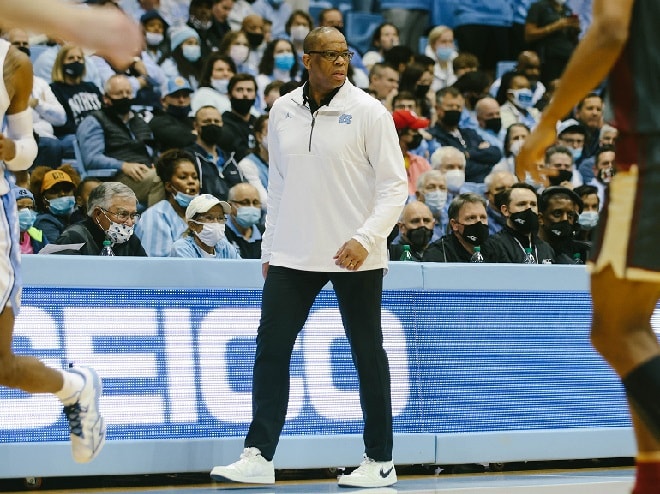 UNC Coach Hubert Davis says all substitution decisions are his and his alone.