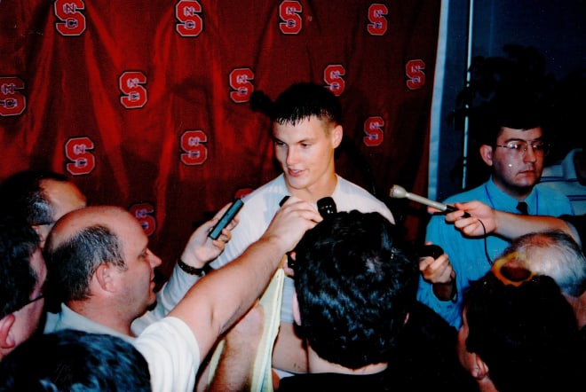 NC State Wolfpack football quarterback Philip Rivers