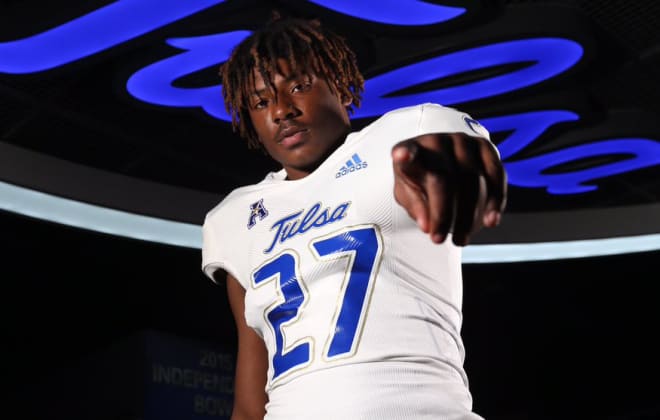 Maurice Woods attended Tulsa's Junior Day on March 7.