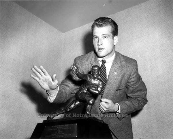Paul Hornung was the highest ranked Notre Dame player from 26-150 among ESPN's rating for the top 150 college football players in the sport's 150-year history.