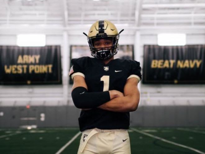 Rivals 3-star safety Beau Brade shown here during his Army West Point visit, has the full package