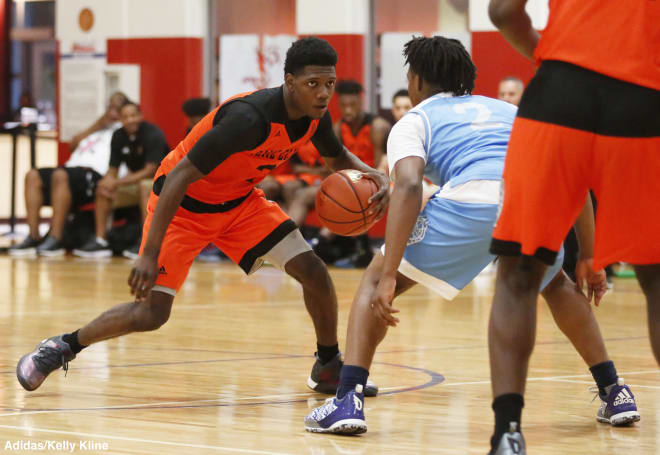 Darius Perry is dynamic with the ball in his hands. 