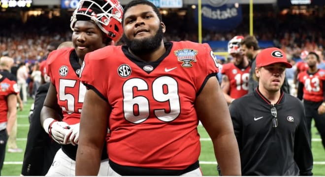 Could Jamaree Salyer get a long look at left tackle? It's possible.
