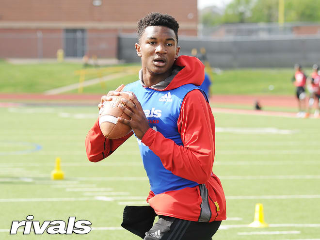 Texas quarterback Alex Orji holds a Michigan Wolverines football recruiting offer. 