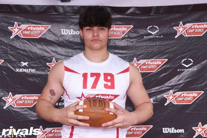Oliveira impressed with his footwork at the Rivals Camp in Philly 