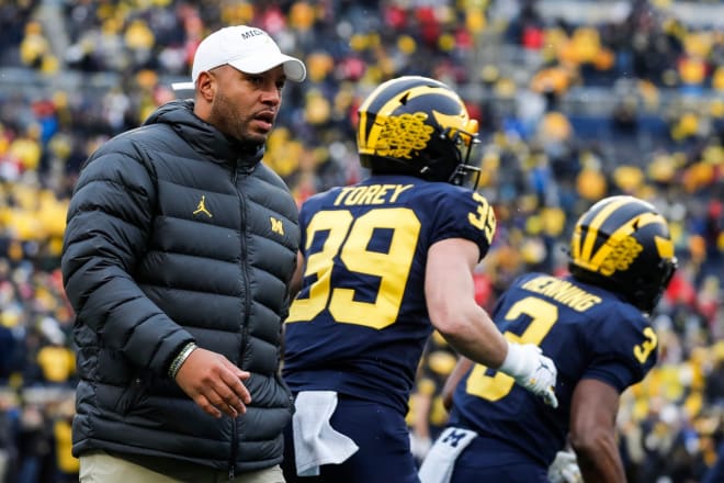 Michigan offensive coordinator Josh Gattis is coming off one of the most-impressive performances of the season. 