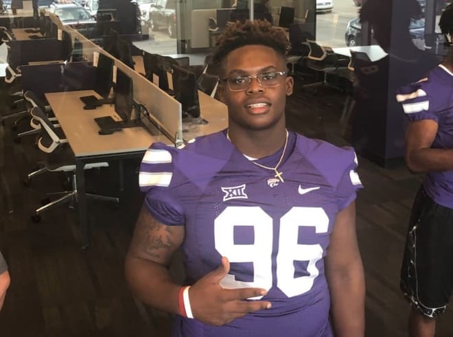 Ta'Shoyn Johnson will be a top target for K-State in the 2020 class at defensive tackle.