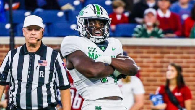 Marshall LB transfer Stephen Dix Jr. has committed to Arkansas.