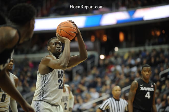 There was not enough of this for Akoy Agau and the Hoyas, today.  